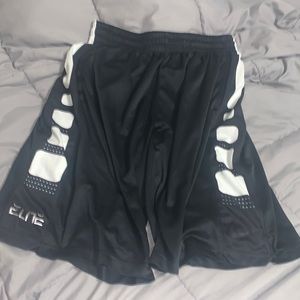 Nike dri fit black elite athletic shorts